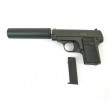 Страйкбольный пистолет Stalker SA25S Spring (Colt 25, с глушителем) - фото № 3