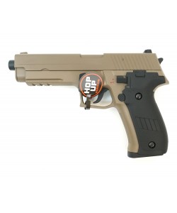 Страйкбольный пистолет Cyma SigSauer P226 AEP Tan (CM.122TN)