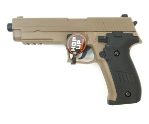 Страйкбольный пистолет Cyma SigSauer P226 AEP Tan (CM.122TN)