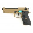 Страйкбольный пистолет WE Beretta M9A1 Rail Tan (WE-M009) - фото № 1