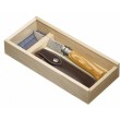 Нож складной Opinel Tradition Luxury №08, 8,5 см, нерж. сталь, рукоять олива, футляр - фото № 2
