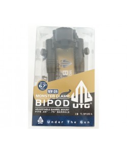 Сошки Leapers UTG для установки на ствол, высота 15-17 см (TL-BP18S-A)