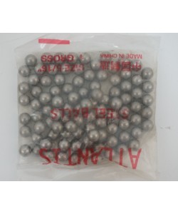 Шарики стальные для арбалета «Черный Питон» и рогаток, 8 мм (100 штук)