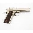 Охолощенный СХП пистолет 1911-СО Kurs (Colt) 10x24, хром - фото № 11