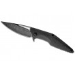 Нож складной Brous Division Flipper Carbon Fiber (Acid Stonewash Blade) - фото № 1