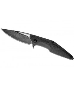 Нож складной Brous Division Flipper Carbon Fiber (Acid Stonewash Blade)