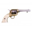 Макет револьвер Colt Peacemaker .45, 5½”, латунь, рукоять под кость (США, 1873 г.) DE-1108-L - фото № 1