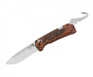 Нож складной Benchmade 15060-2 Grizzly Creek (дерево, с крюком)
