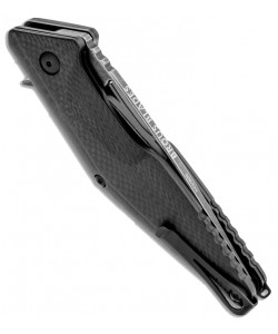 Нож складной Brous Division Flipper Carbon Fiber (Acid Stonewash Blade)