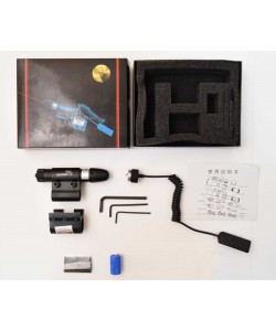 Лазерный целеуказатель подствольный (красный) выносная кнопка (BH-LR02)