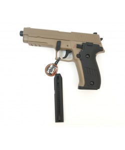 Страйкбольный пистолет Cyma SigSauer P226 AEP Tan (CM.122TN)