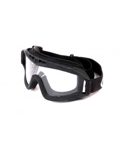 Очки защитные G&G Black, прозрачные линзы