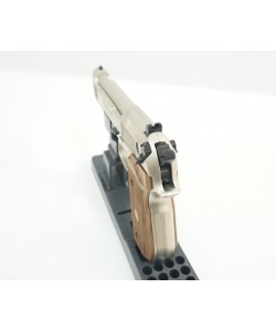 Пневматический пистолет Umarex Beretta M92 FS (никель, дерево)