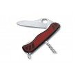 Нож складной Victorinox Sentinel One Hand 0.8321.MWC (111 мм, красный с черным) - фото № 1