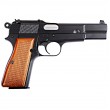 Страйкбольный пистолет WE Browning Hi-Power Black (WE-B001) - фото № 9