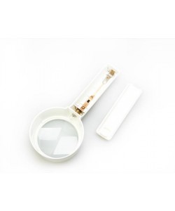 Лупа с ручкой и подсветкой Veber 8078-1, 3x, 90 мм