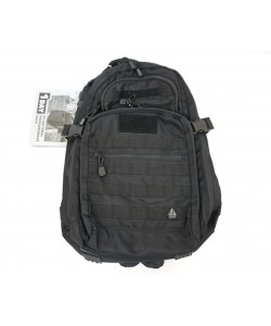 Рюкзак тактический UTG 1-Day Black, внешние карманы, 43x28x19 см (PVC-P124B)