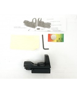 Коллиматорный прицел Patriot 1x22x33 на «ласточкин хвост», красный, 4 марки