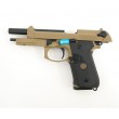 Страйкбольный пистолет WE Beretta M9A1 Rail Tan (WE-M009) - фото № 5