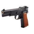 Страйкбольный пистолет WE Browning Hi-Power Black (WE-B001) - фото № 10
