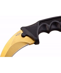 Нож керамбит «Ножемир» H-230 Gold (из игры CS:GO)