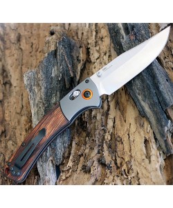 Нож складной Benchmade 15080-2 Crooked River (деревянная рукоять)