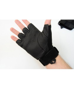 Перчатки с обрезанными пальцами Oakley tac-0202n Black