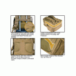 Рюкзак тактический UTG Tan, внешние карманы, 43x30,5x16,5 см (PVC-P368S) - фото № 11