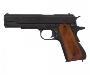 Макет пистолет Colt M1911A1 .45, темное дерево (США, 1911 г.) DE-9312