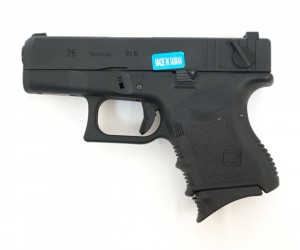 Страйкбольный пистолет WE Glock-26 Gen.3 Black (WE-G005A-BK)