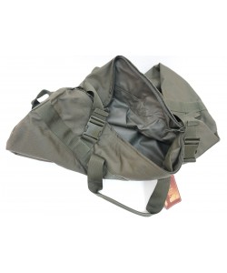 Баул вещевой Vektor, 110 л, нейлон, плечевые лямки, молния, водонепроницаемый (олива)