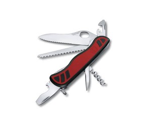 Нож складной Victorinox Forester One Hand 0.8361.MWC (111 мм, красный с черным)