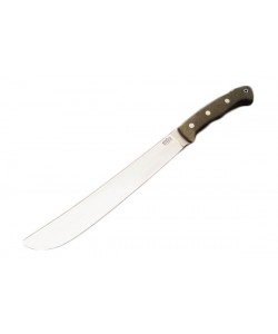 Мачете Bark River Golok Upswept Maroon Linen Micarta