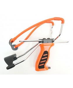 Рогатка Man Kung MK-SL06, с упором и магазином (оранжевая)