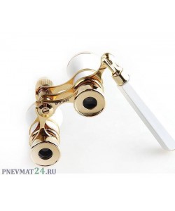 Бинокль театральный БТ 3x25 (белый)