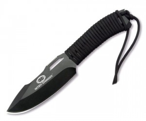 Нож туристический черный WithArmour (WA-003BK)