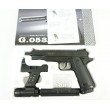 Страйкбольный пистолет Galaxy G.053A (Colt 1911) с ЛЦУ и глушителем - фото № 5