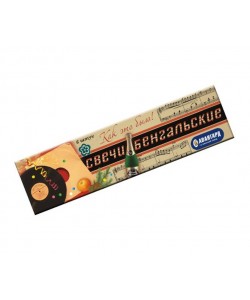 Свечи бенгальские в пакете (6 штук)