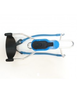 Рогатка Man Kung MK-SL06, с упором и магазином (синяя)