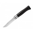 Нож складной Opinel Tradition Luxury №08, клинок 8,5 см, нерж. сталь, рукоять эбен - фото № 1
