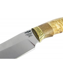 Нож ручной работы кованая сталь ГУСАР (5937)к