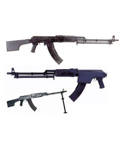 Списанный учебный пулемет Калашникова РПК-74М