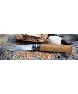 Нож складной Opinel Tradition Luxury №08, клинок 8,5 см, нерж. сталь, рукоять дуб