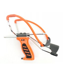 Рогатка Man Kung MK-SL06, с упором и магазином (оранжевая)
