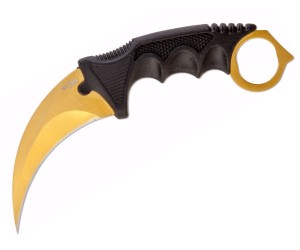 Нож керамбит «Ножемир» H-230 Gold (из игры CS:GO)