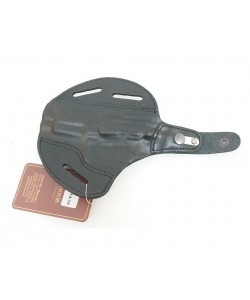 Кобура поясная Vektor из нат. кожи формованная для ПЯ и Glock 19 (14-39)