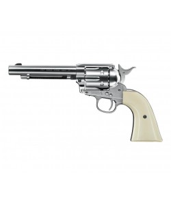 Пневматический револьвер Umarex Colt SAA 45 BB Nickel (5,5”)