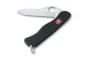 Нож складной Victorinox Sentinel One Hand 0.8413.M3 (111 мм, черный)
