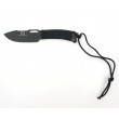 Нож туристический черный WithArmour (WA-003BK) - фото № 2