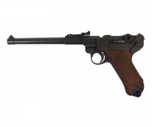 Макет пистолет Luger Parabellum P08, артиллерийский, дерев. рукоять (Германия, 1917 г.) DE-M-1145